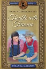 Andrea Carter and the Trouble with Treasure book cover