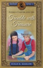 Andrea Carter and the Trouble with Treasure book cover