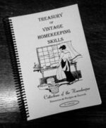 Treasury of Vintage Homekeeping Skills book cover